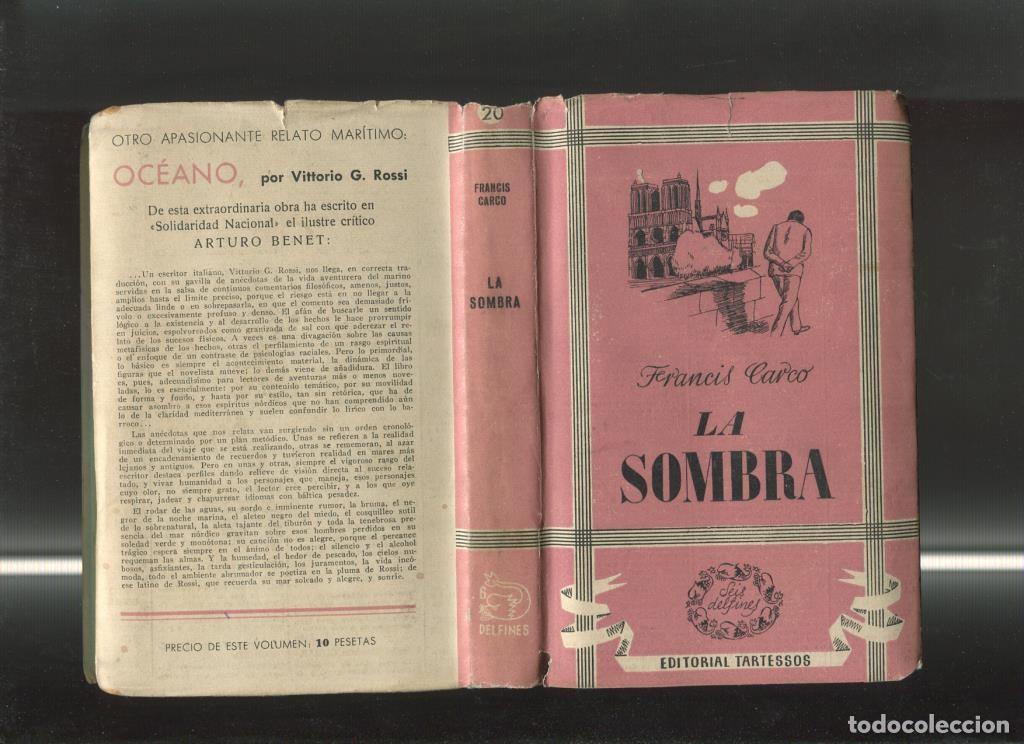 Libros: Seis Delfines numero 020: La sombra - Francis Carco - Foto 1