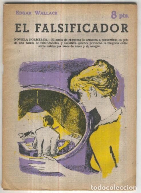 Libros: Novelas y cuentos numero 1759: El falsificador - Edgar Wallace