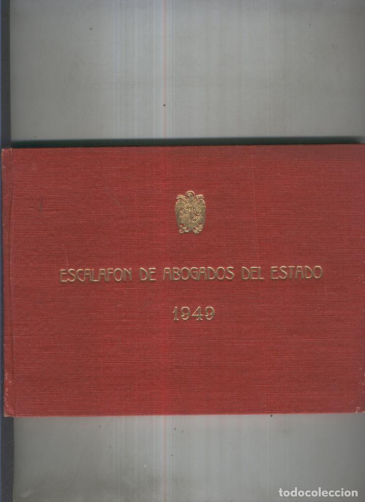 books: Escalafon de abogados del Estado 1949 - varios