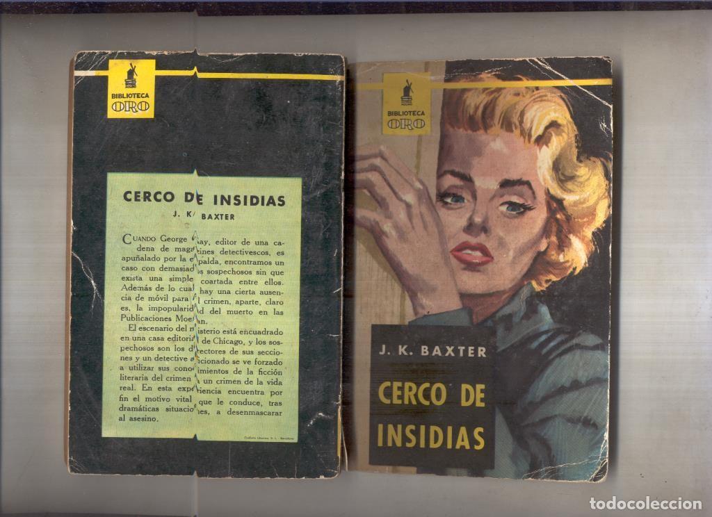B&uuml;cher: Biblioteca Oro numero 446: Cerco de Insidias - J.K. Baxter