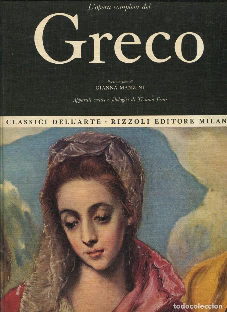 B&uuml;cher: Classici dell,arte Rizzoli numero 035: Greco - Gianna Manzini - Tiziana Frati