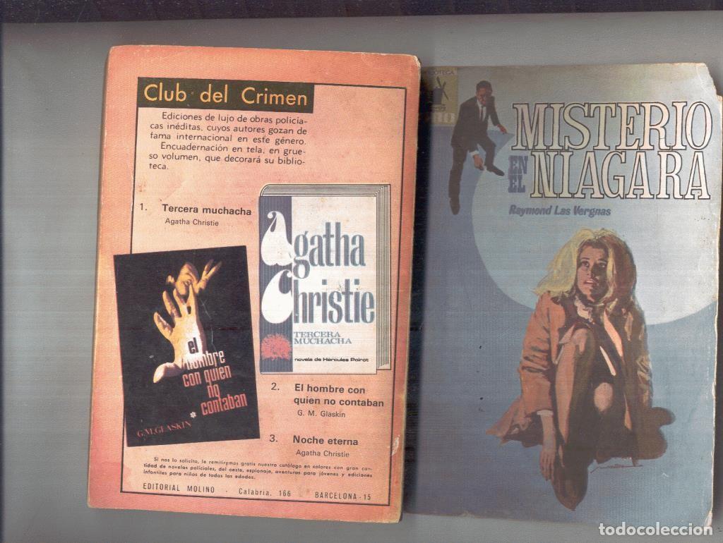 Libros: Biblioteca Oro numero 601: Misterio en el Niagara (ejemplar aviejado) - Raymond Las Vergnas