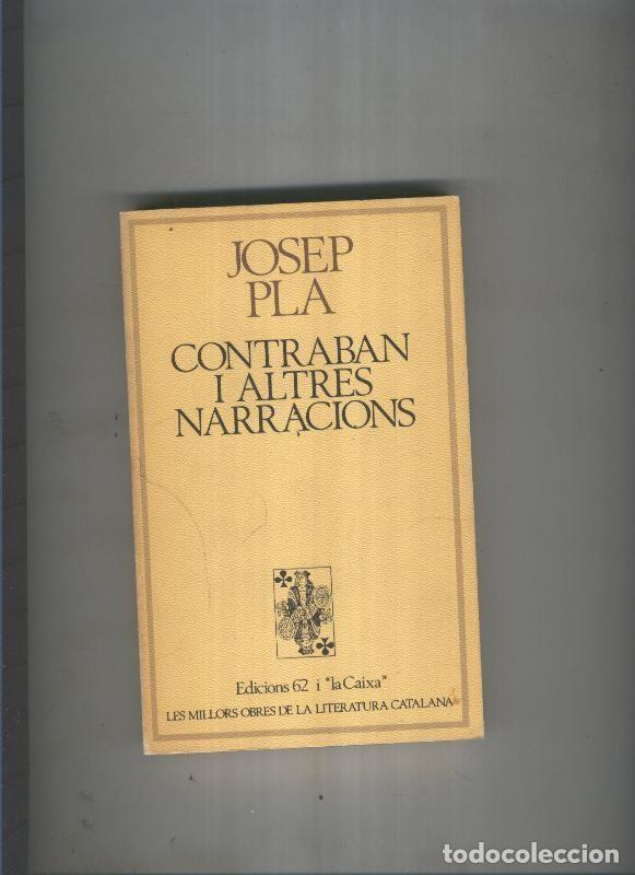 Libros: Contraban i altres narracions - Josep Pla - Foto 1