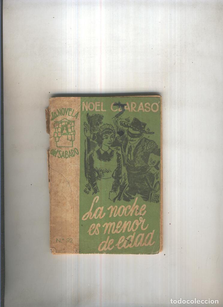 Libros: La noche es menor de edad - Noel Claraso - Foto 1