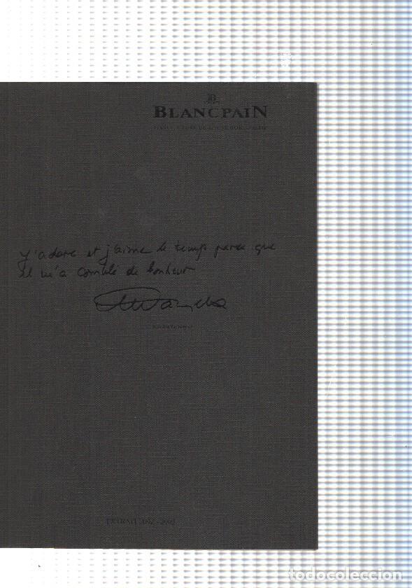 Libri di seconda mano: Catalogo relojes BlancPain - varios