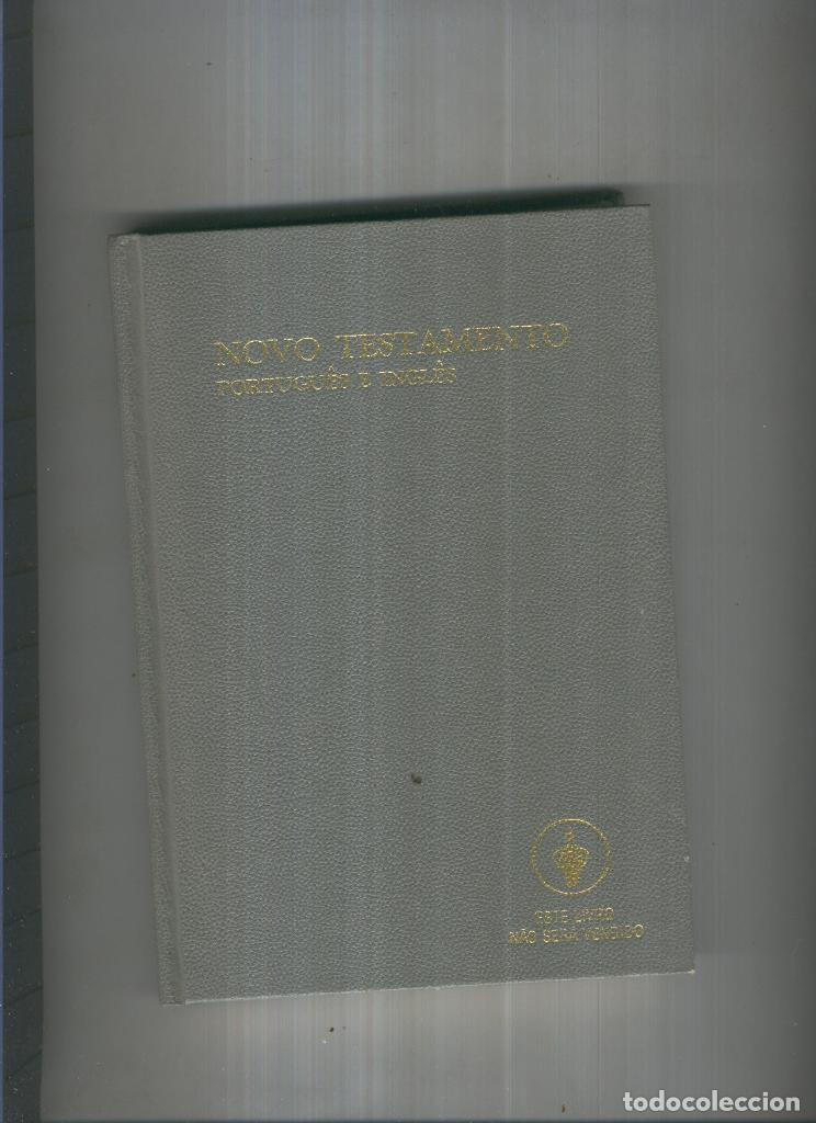 Libros: Novo Testamento. Portugues e ingles - varios