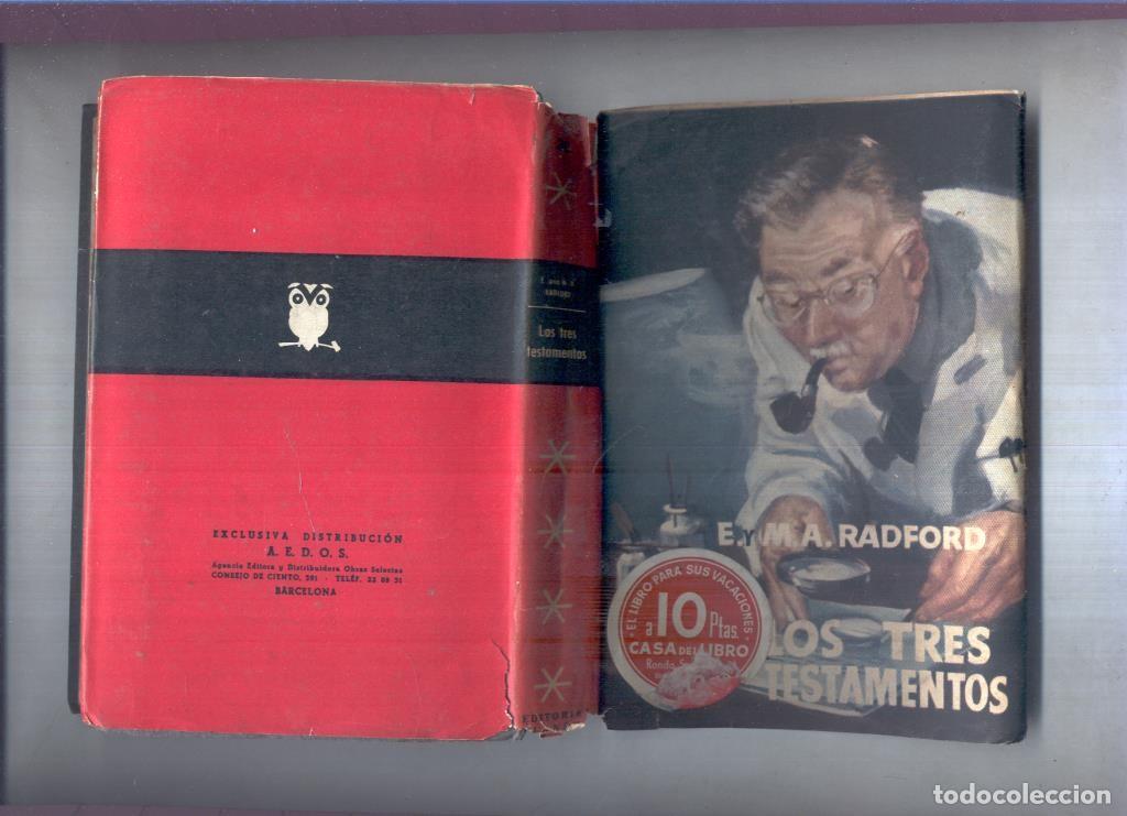 Libri di seconda mano: Crime Club numero 020: Los tres testamentos - E y M.A.Radford