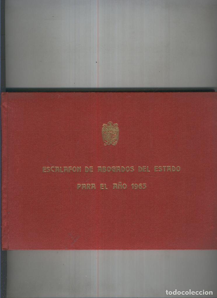 B&uuml;cher: Escalafon de Abogados del Estado para el a&ntilde;o 1963 ( 121 Pag.) - varios