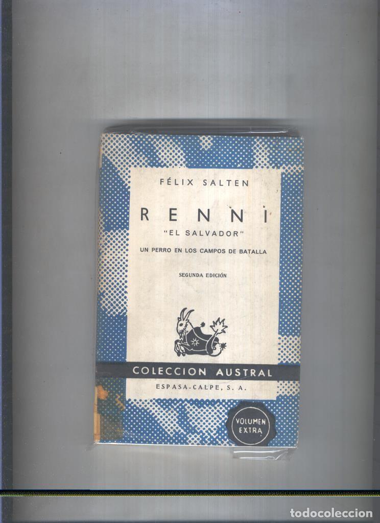 Libri di seconda mano: Renni : El Salvador , un perro en los campos de batalla - Felix Salten