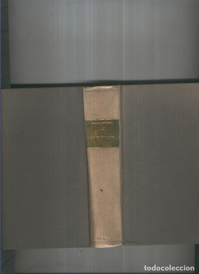 B&uuml;cher: Quo Vadis ( edicion 1939 ) - Enrique Sienkiewicz