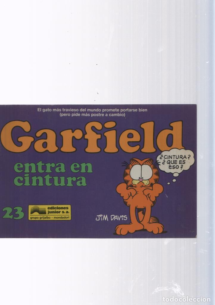 Libri di seconda mano: numero 23: Garfield entra en cintura - Jim Davis