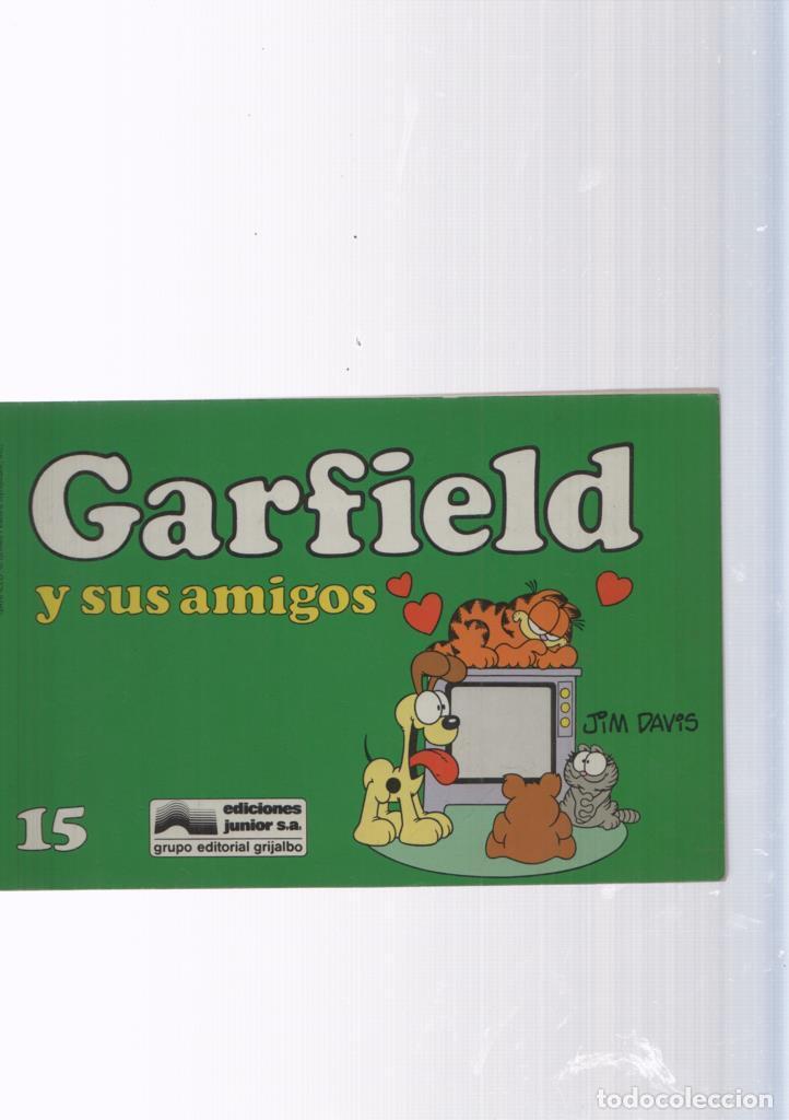 Libros: numero 15: Garfield y sus amigos - Jim Davis - Foto 1