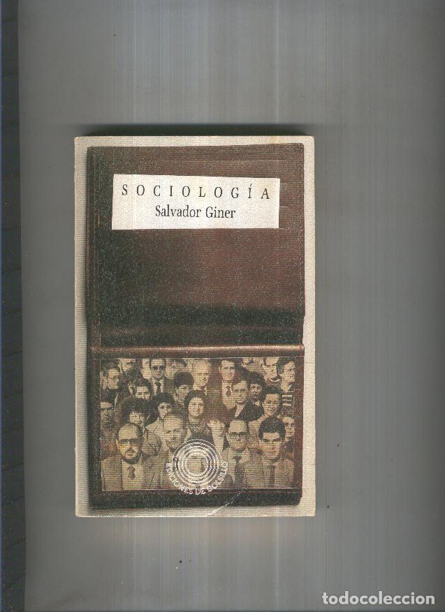 Libros: Sociologia - Salvador Giner - Foto 1