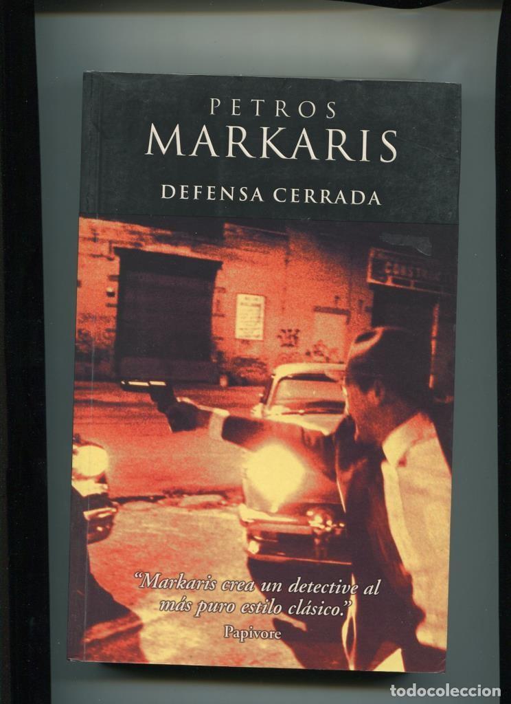 Libros: Coleccion Afluentes: Defensa cerrada - Petros Markaris - Foto 1