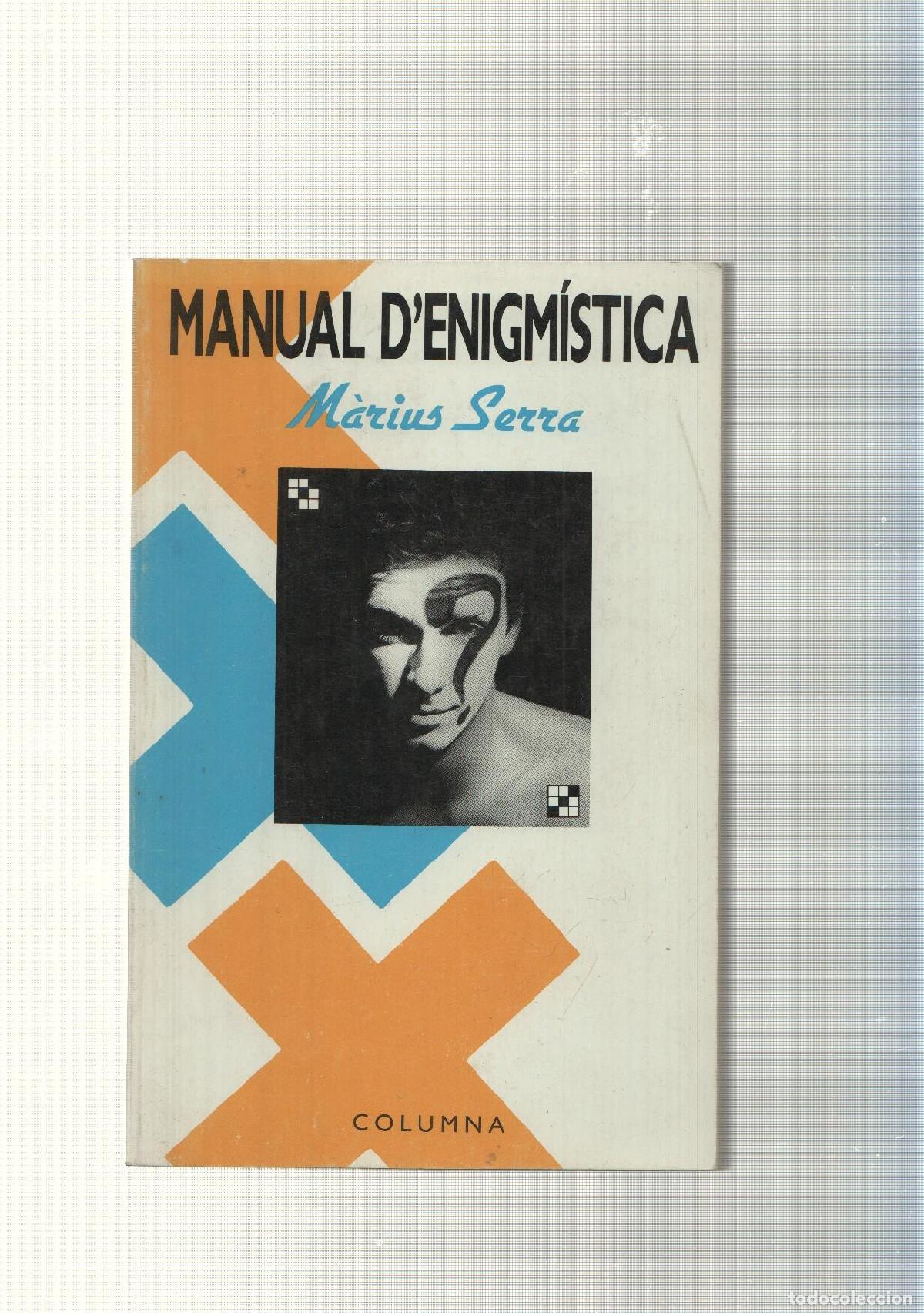 Libros: Manual d enigmistica - Marius Serra - Foto 1
