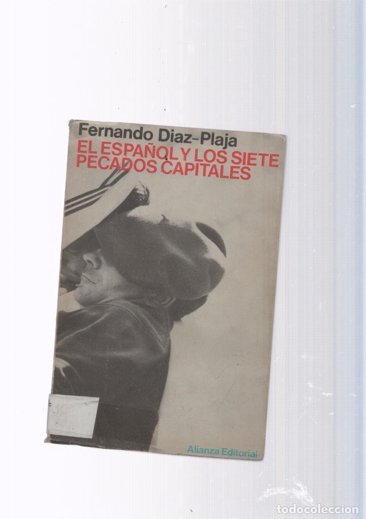 Libri di seconda mano: El espa&ntilde;ol y los siete pecados capitales - Fernando Diaz Plaja