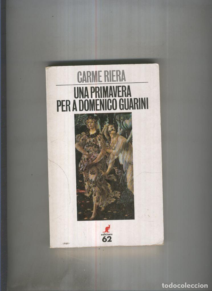 Libros: Una primavera per a Domenico Guarini - Carme Riera - Foto 1