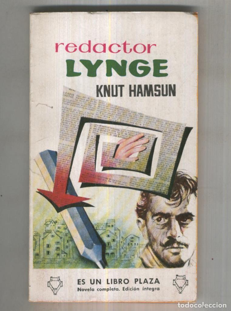 Libros: LIbro Plaza numero 213: Redactor Lynge - Knut Hamsun - Foto 1