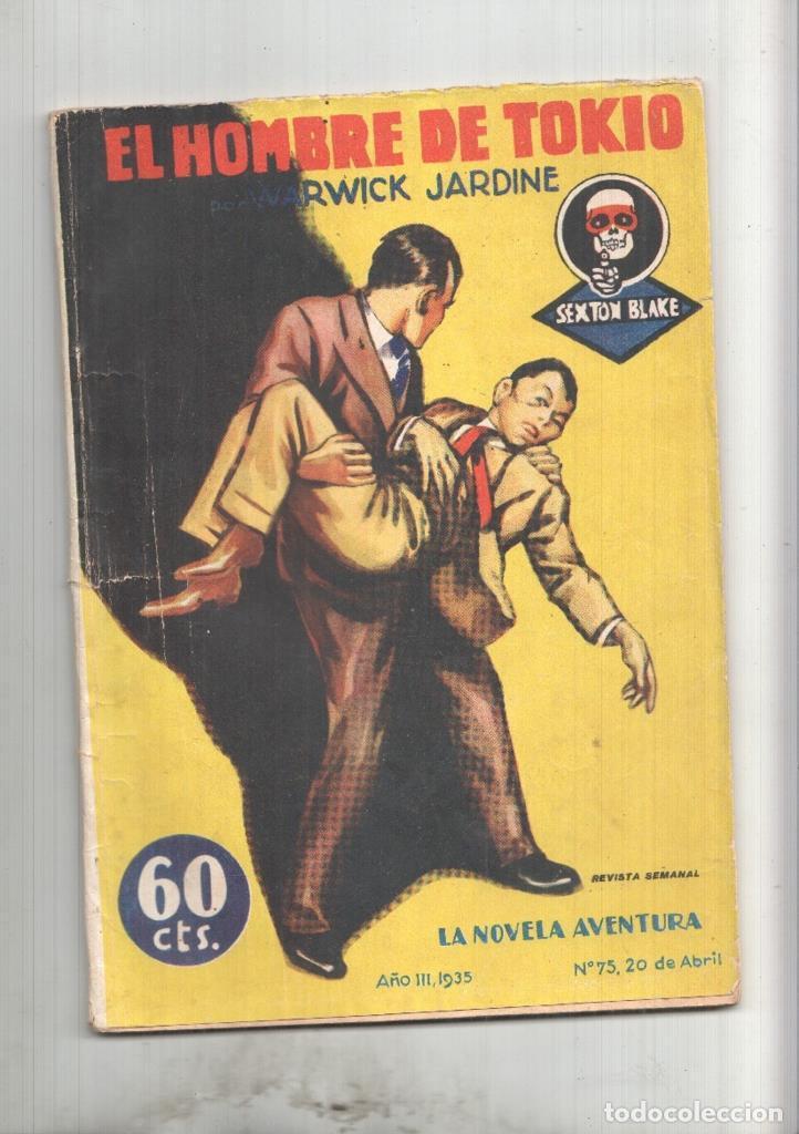 B&uuml;cher: La novela aventura numero 075: Sexton Blake: El hombre de Tokio - Warwick Jardine