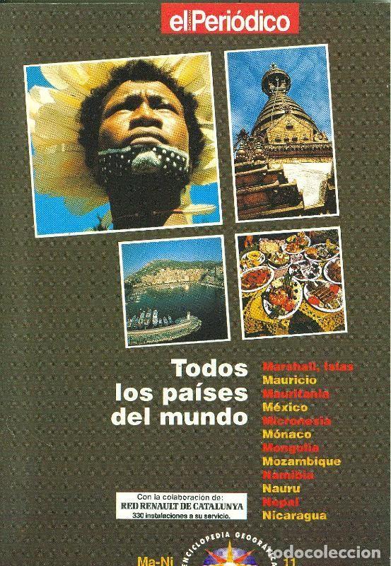 Libros: Todos los paises del Mundo volumen 11: Islas Marshall, Mauricio, Mauritania , Mexico - Varios