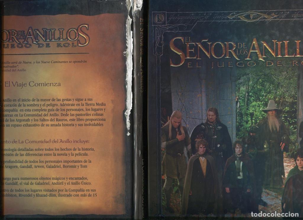 Libros: El se&ntilde;or de los anillos: el juego de Rol (cubierta estropeada segun imagen) - Matt Forbeck