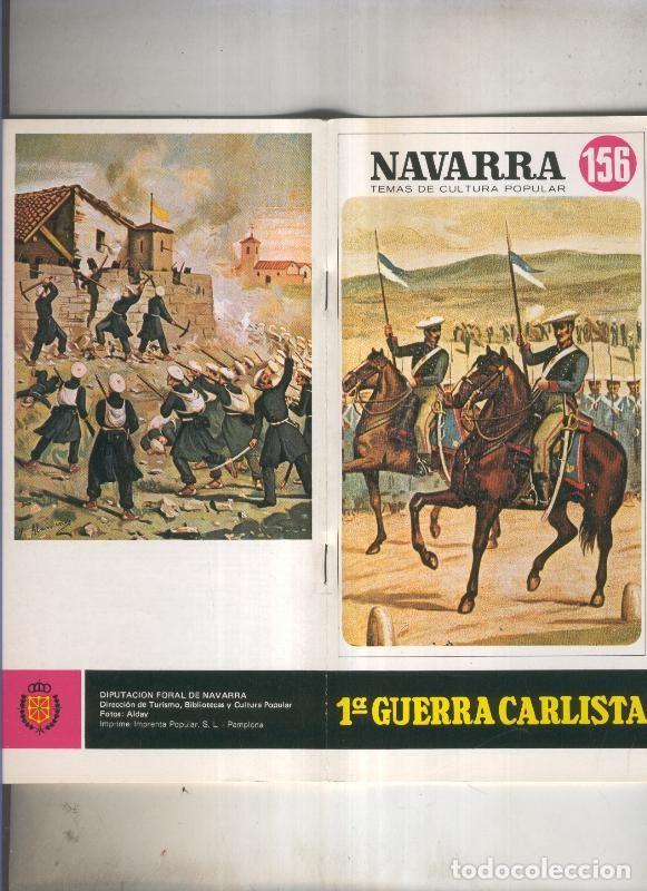B&uuml;cher: Navarra temas de cultura popular numero 156: Primera guerra carlista - Jaime del Burgo