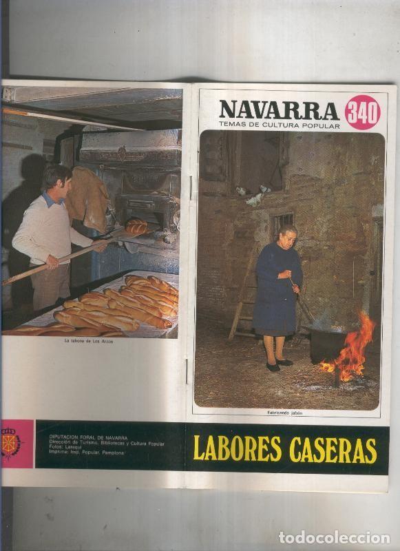 B&uuml;cher: Navarra temas de cultura popular numero 340: Labores caseras - Fernando Videgain Agos