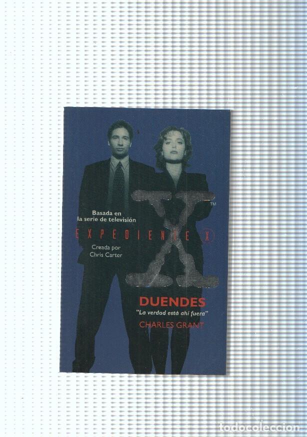 Libros: Expediente X: Duendes - Charles Grant - Foto 1