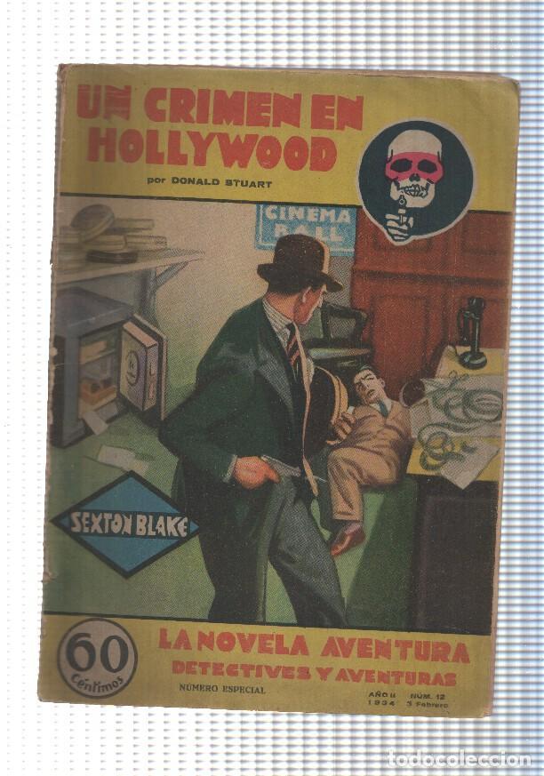 Libri di seconda mano: La novela aventura: Sexto Blake num. 212: Un crimen en Hollywood - Donald Stuart