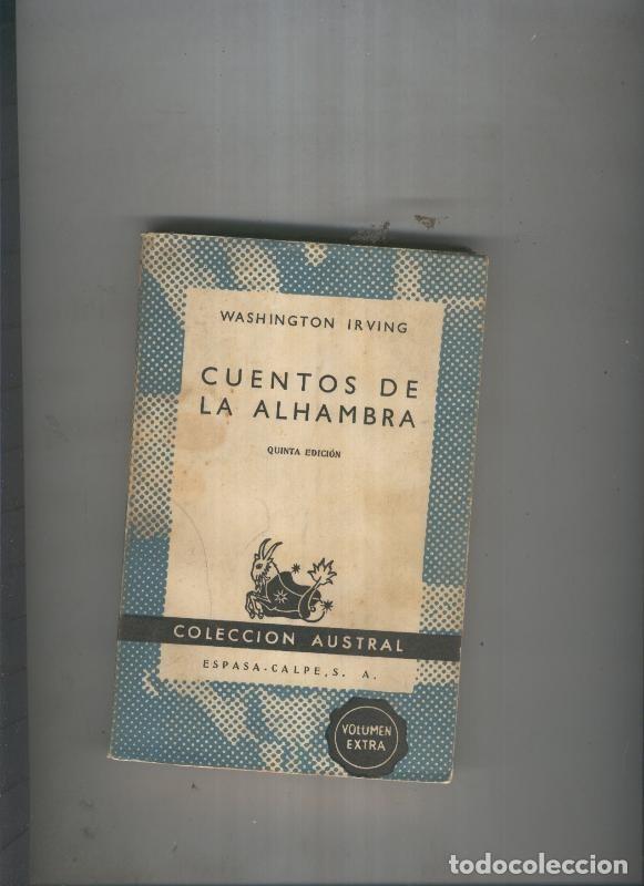 Libros: Cuentos de La Alhambra - Washington Irving - Foto 1