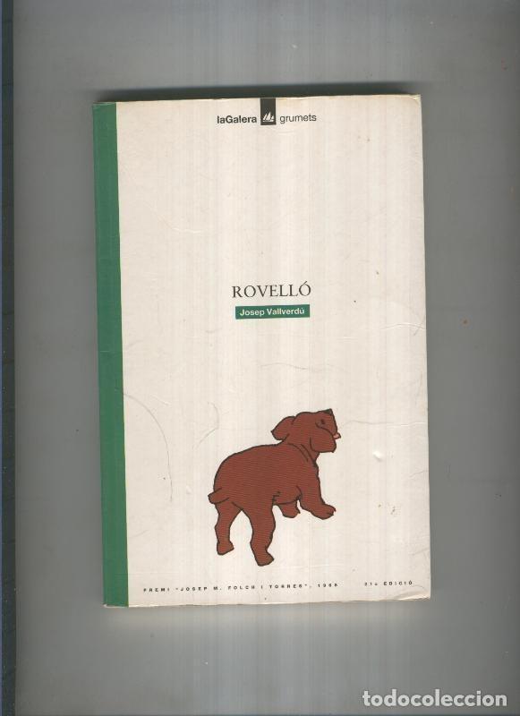 Libros: Rovello (edicio vigesimo primera 1996) - Josep Vallverdu - Foto 1