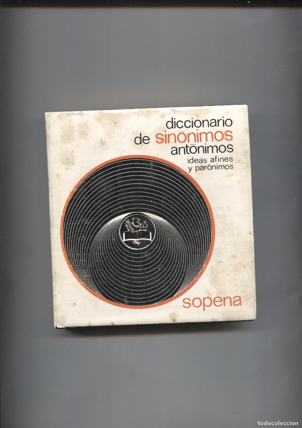 B&uuml;cher: Diccionario de sinonimos antonimos e ideas afines y paronimos - Andres Santamaria