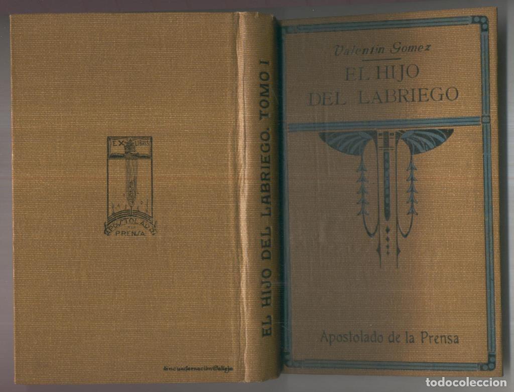 Libros: El hijo del labriego- 2 tomos- - Valentin Gomez - Foto 1
