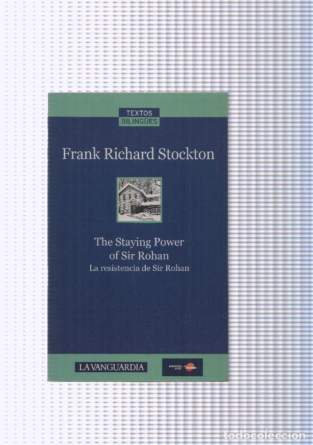 books: The Staying Power of Sir Rohan. La resistencia de Sir Rohan( edicion bilingue ) - Frank Richard Stoc