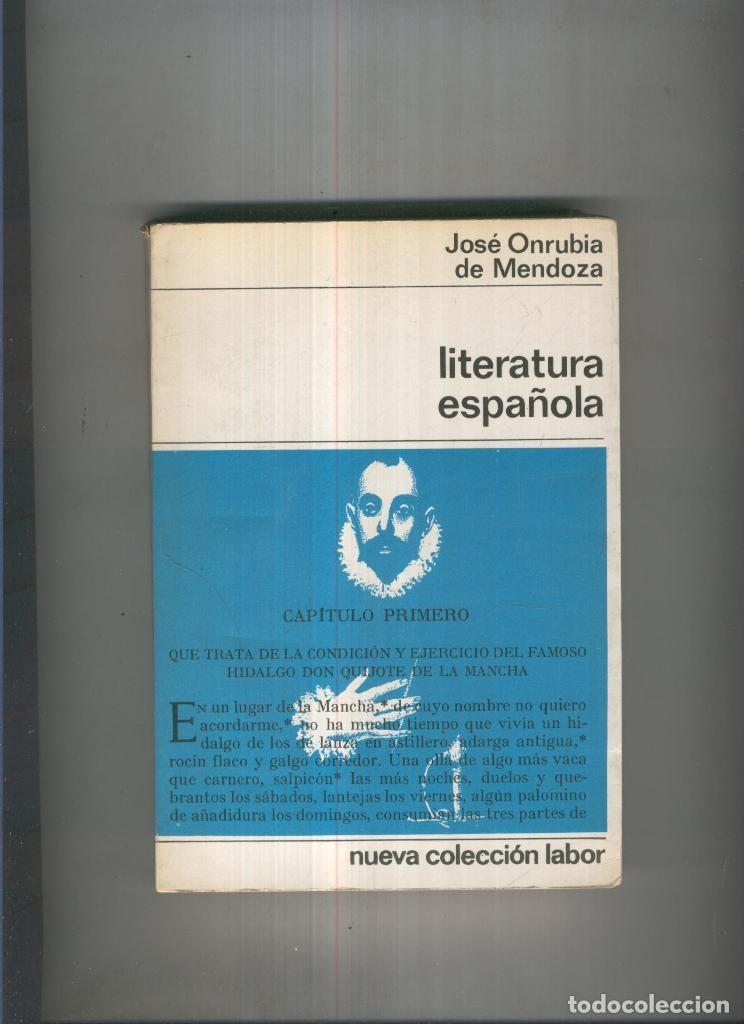 B&uuml;cher: Literatura espa&ntilde;ola - Jose Onrubia de Mendoza
