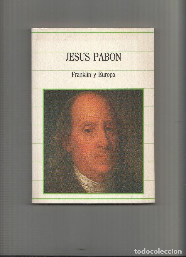 Libros: Franklin y Europa - Jesus Pabon - Foto 1