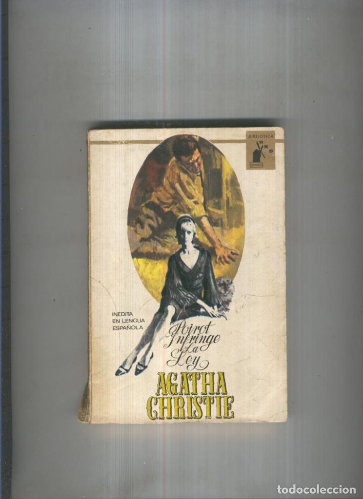 Libros: Poirot infringe la ley - Agatha Christie - Foto 1