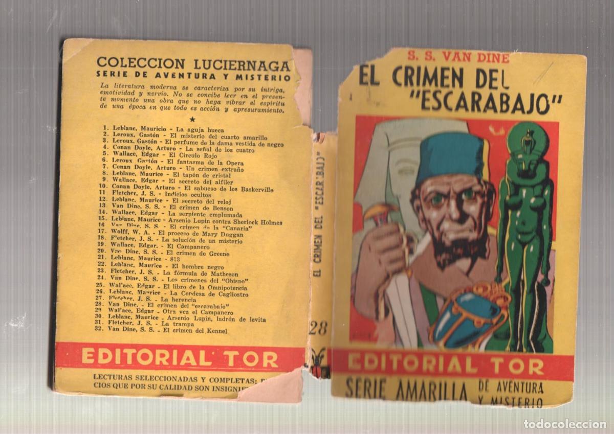books: Serie Amarilla numero 28: El crimen del escarabajo - S.S. Van Dine