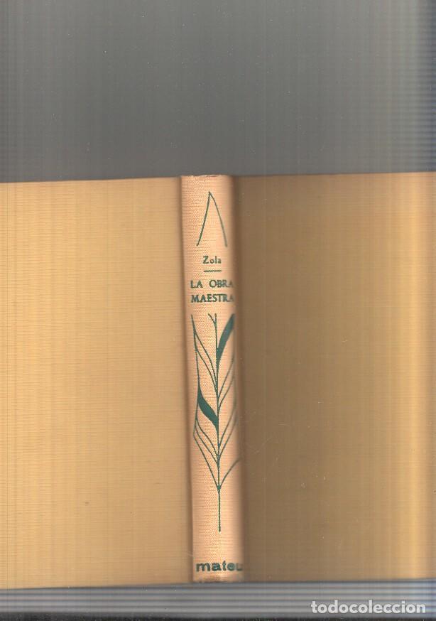 books: Coleccion Pluma: La obra maestra - Emilio Zola