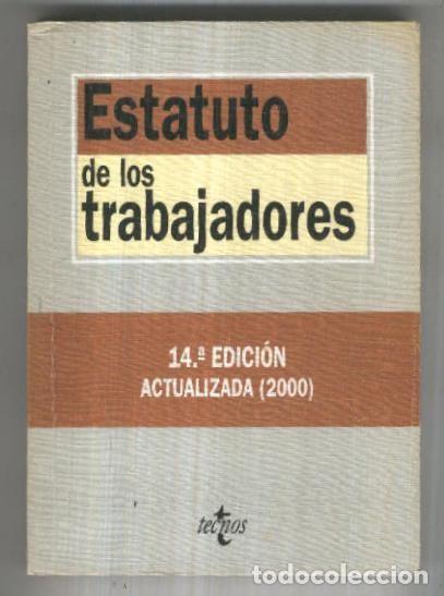 Libros: Estatuto de los trabajadores (edicion numero 14) - Varios - Foto 1