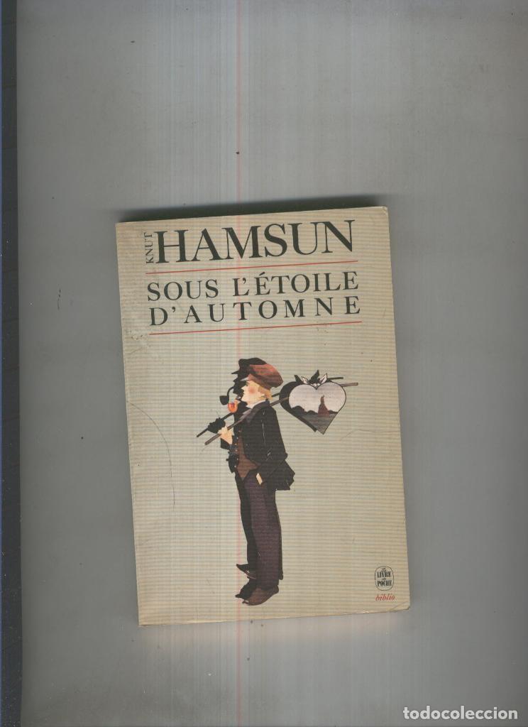 Libros: Sous l etoile d automne - Knut Hamsun - Foto 1