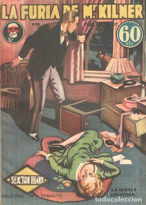 B&uuml;cher: Sexton Blake: La novela de aventura numero 041: La furia de Mr. Kilner - Paul Urquhart