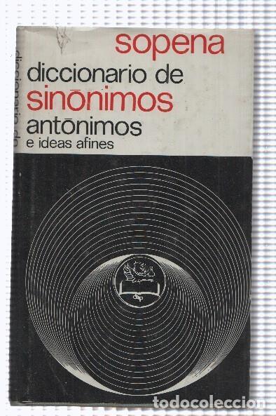 Libros: Diccionario de sinonimos antonimos e ideas afines - Andres Santamaria - Foto 1