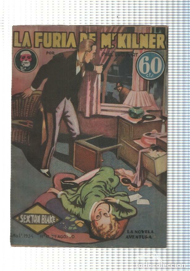 Libri di seconda mano: La novela de aventura: Sexton Blake numero 041: La furia de Mr. Kilner - Paul Urquhart