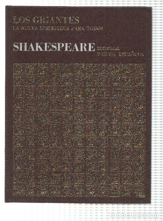 Libros: Coleccion Los Gigantes num 03: Shakespeare de la Historia Universal. La Nueva Biblioteca para todos