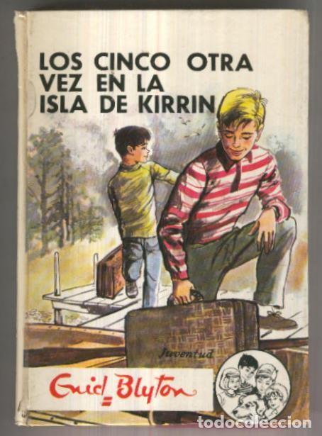 Bücher: Los cinco otra vez en la isla de Kirrin (cubierta estropeada lado superior lomo y con cello) - Enid