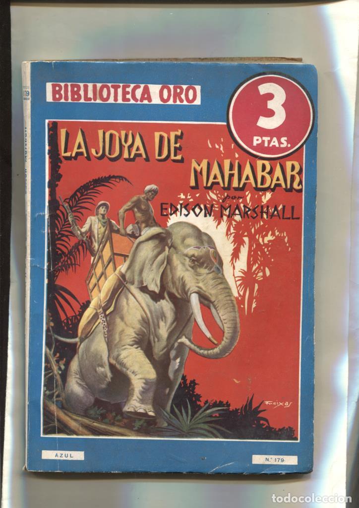 books: Biblioteca Oro Azul numero 179: La joya de Mahabar por Edison Marshall -