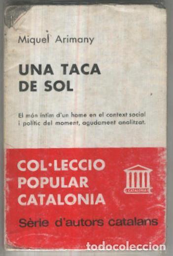 Libri di seconda mano: Una taca de sol (sobrecubierta algo estropeada) - Miquel Arimany