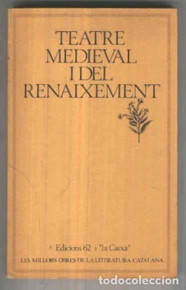 Libros: Teatre Medieval i del renaixement - Varios - Foto 1