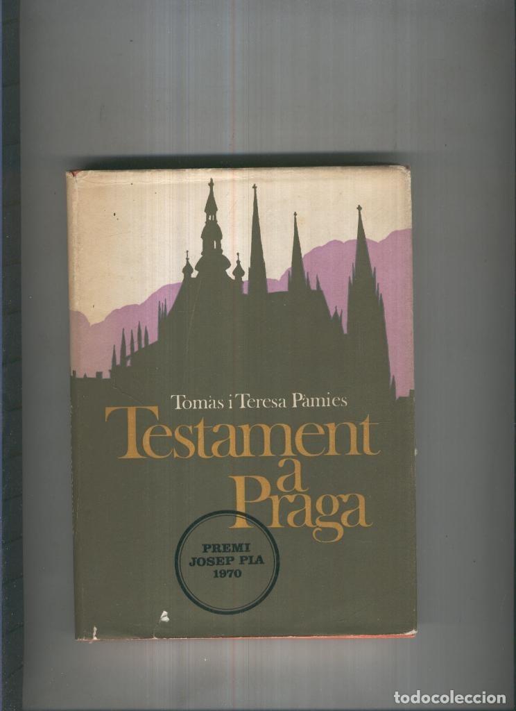 Libros: Testament a Praga - Tomas i Teresa Pamies - Foto 1